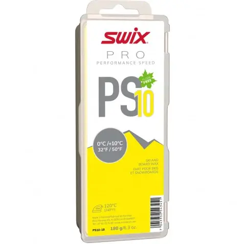 SWIX PS10 Performance Speed 180 g, 0°C až +10°C, servisní balení Poslední Šance