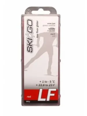 SKIGO LF Red, +1°C až -5°C, 200 g, skluzný vosk Levný