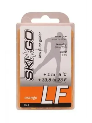 Nakupujte Hned SKIGO LF Orange, +1°C až -5°C, 60 g, skluzný vosk