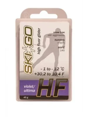 SKIGO HF Violet ultima, -1°C až -12°C, 45 g, skluzný vosk Super Cena