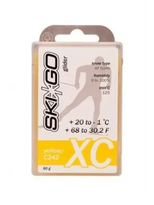 SKIGO XC Yellow / C242, +20°C až -1°C, 60 g, skluzný vosk Nejlepší Volba