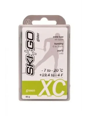SKIGO XC Green, -7°C až -20°C, 60 g, skluzný vosk Přímo Od Výrobce