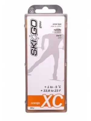 SKIGO XC Orange, +1°C až -5°C, 200 g, skluzný vosk Top Prodej