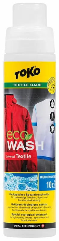 Novinka TOKO ECO TEXTILE WASH 250 ML - impregnace pro GORE-TEX