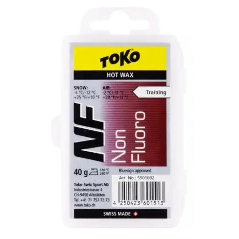 TOKO NF Hot Wax red, 40g Tovární Cena