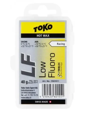 Ověřený TOKO LF Hot Wax Yellow, 10°C až -4°C, 40g