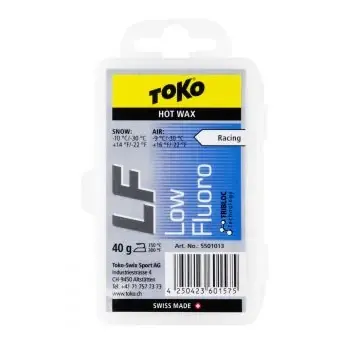 TOKO LF Hot Wax Blue, -9°C až -30°C, 40g Poslední Šance