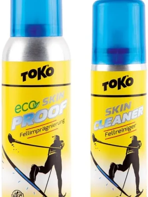 TOKO Skin Set (Eco Skin Proof+ Skin Cleaner), set pro údržbu běžek s mohérem Top Prodej