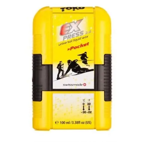 Expresní Doručení TOKO Express Pocket, 0°C až -30°C, 100 ml, skluzný vosk