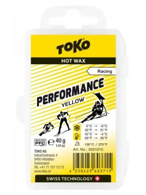 TOKO Performace Yellow/Žlutý, +10°C až -4°C, 40g Ověřený
