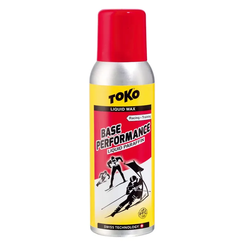 Novinka TOKO Base Performace Liquid Red, -2°C až -11°C, 100 ml, skluzný vosk