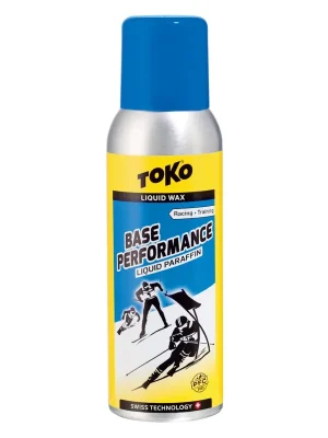 Nová Kolekce TOKO Base Performace Liquid Blue, -9°C až -30°C, 100 ml, skluzný vosk