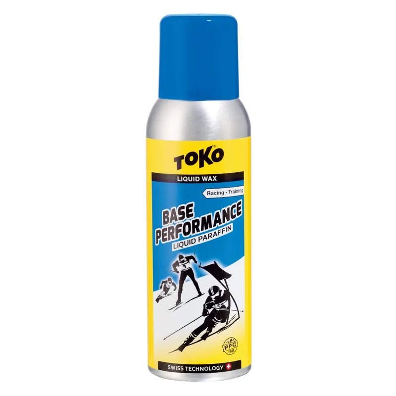 Nová Kolekce TOKO Base Performace Liquid Blue, -9°C až -30°C, 100 ml, skluzný vosk