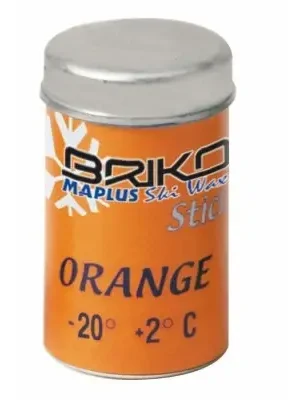 Bezpečná Platba MAPLUS STICK S60 Orange, +2°C až -20°C, 45 g, stoupací vosk