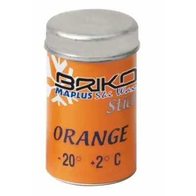 Bezpečná Platba MAPLUS STICK S60 Orange, +2°C až -20°C, 45 g, stoupací vosk