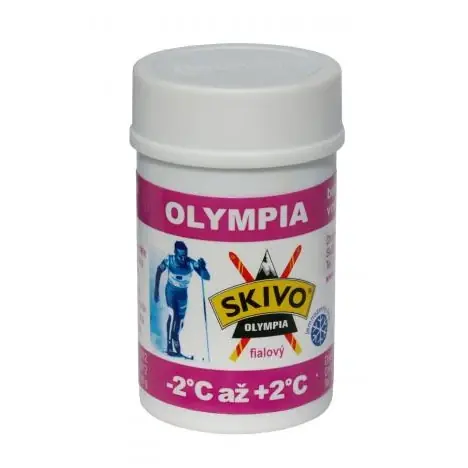 SKIVO Olympia fialový, +2°C až -2°C, 40 g, stoupací vosk Nejlepší Volba