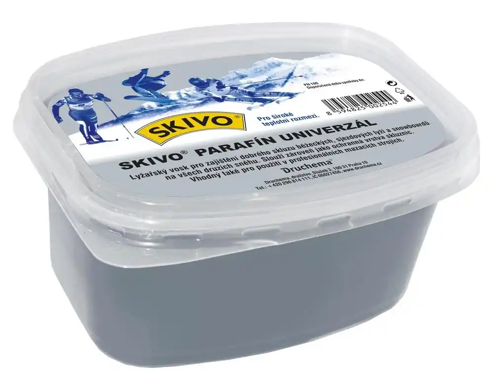 SKIVO Parafín univerzál, 400 g, lyžařský skluzný vosk Vrácení Zdarma