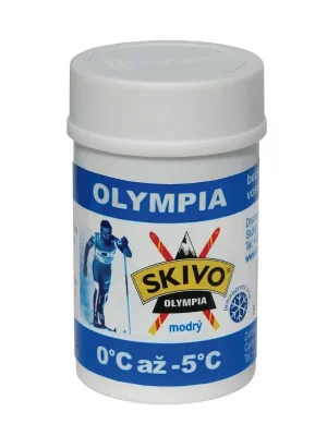 Nejlepší Cena SKIVO Olympia modrý, 0°C až -5°C, 40g, stoupací vosk