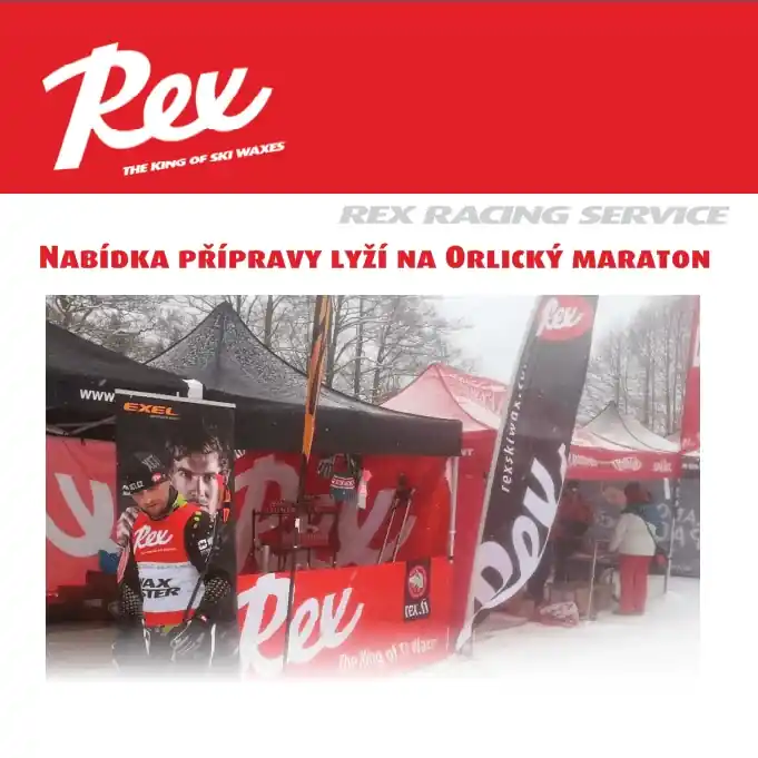 Top Prodej Slavia pojišťovna Orlický maraton 7.2.2026 - servis lyží, mazání