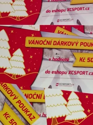 Sezónní Sleva Vánoční dárkový poukaz, 500 Kč