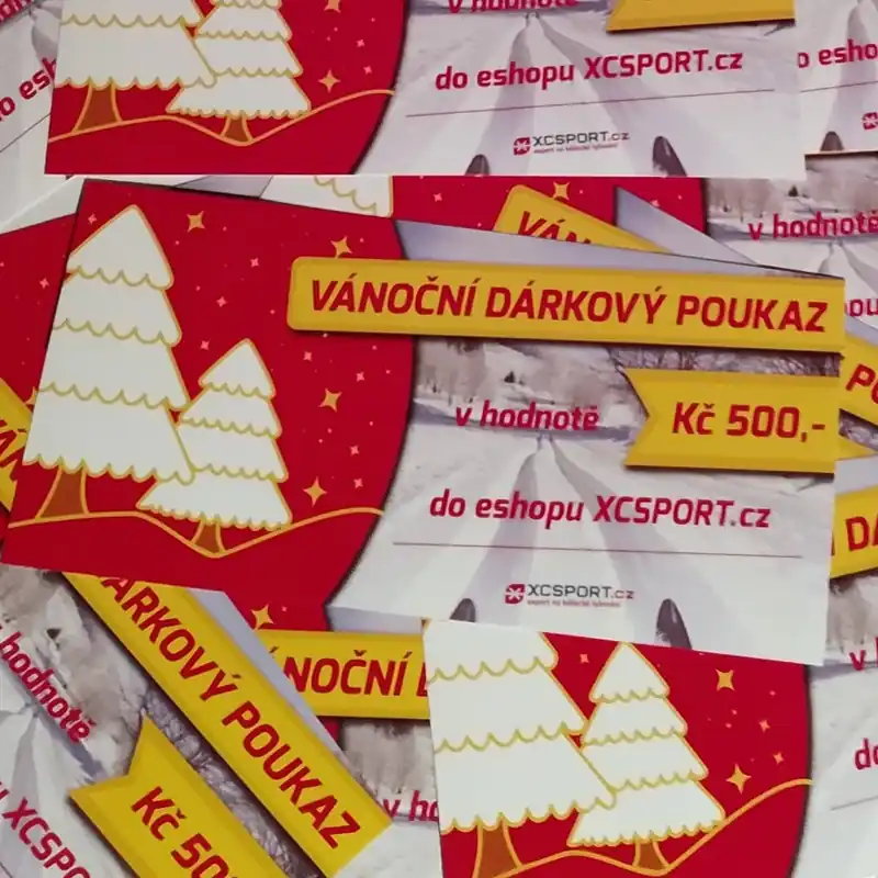 Sezónní Sleva Vánoční dárkový poukaz, 500 Kč