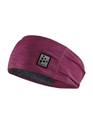 Cenový Hit CRAFT Microfleece Shaped Headband Peak Melange-sportovní čelenka