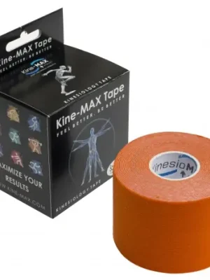 KINE-MAX TAPE CLASSIC - KINESIOLOGICKÝ TEJP - ORANŽOVÝ Horká Nabídka