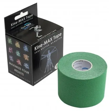 Sezónní Sleva KINE-MAX TAPE CLASSIC - KINESIOLOGICKÝ TEJP - ZELENÝ