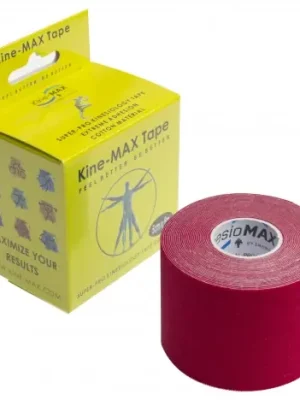 Nejlepší Cena KINE-MAX TAPE SUPER-PRO COTTON - KINESIOLOGICKÝ TEJP - ČERVENÝ