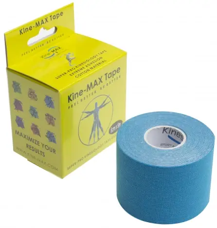 Top Prodej KINE-MAX TAPE SUPER-PRO COTTON - KINESIOLOGICKÝ TEJP - MODRÝ