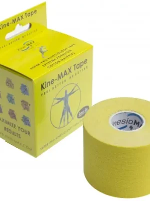 Nejlepší Cena KINE-MAX TAPE SUPER-PRO COTTON - KINESIOLOGICKÝ TEJP - ŽLUTÝ