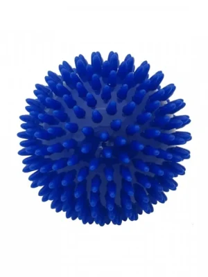 KINE-MAX PRO-HEDGEHOG MASSAGE BALL - MASÁŽNÍ MÍČEK JEŽEK 9CM - MODRÝ Oblíbený
