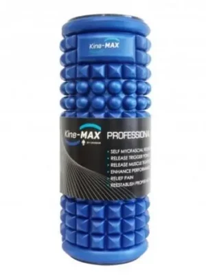 KINE-MAX PROFESSIONAL MASSAGE FOAM ROLLER - MASÁŽNÍ VÁLEC - MODRÝ Nejprodávanější