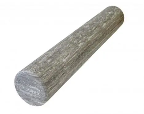 Speciální Cena KINE-MAX PROFESSIONAL MASSAGE FOAM ROLLER - MASÁŽNÍ VÁLEC EVA FOAM 90CM - ŠEDÝ