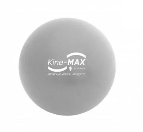 Dokud Zásoby Vydrží KINE-MAX PROFESSIONAL OVERBALL - CVIČEBNÍ MÍČ 25CM - STŘÍBRNÝ