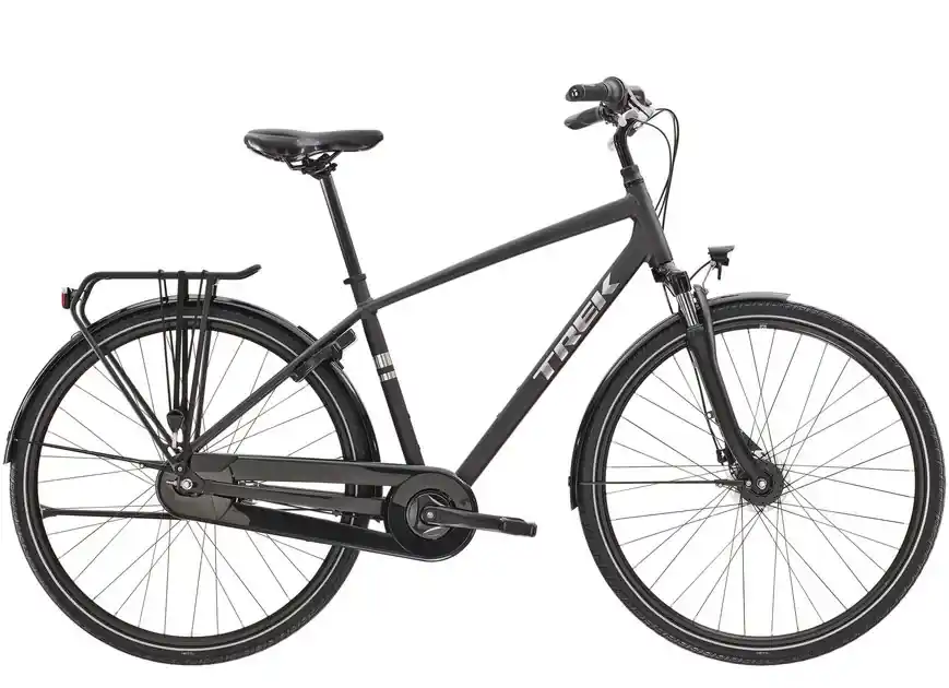 Trek District 1 Equipped M černá Expresní Doručení