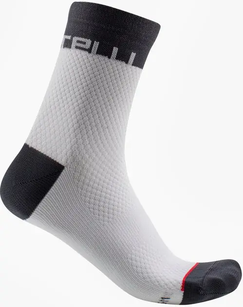 Castelli Velocissima 12 Sock S/M bílá/šedá Autentický