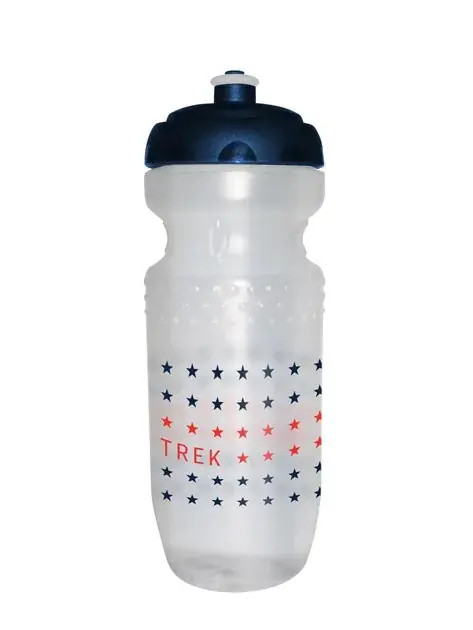 Trek EU 20oz Water Bottle 600 ml průhledná/modrá Nejlepší Volba