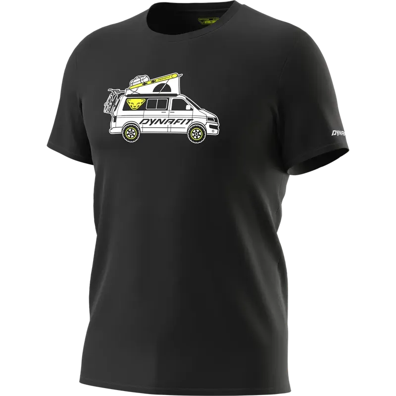 Tovární Cena Dynafit Graphic Cotton T-shirt Men L černá