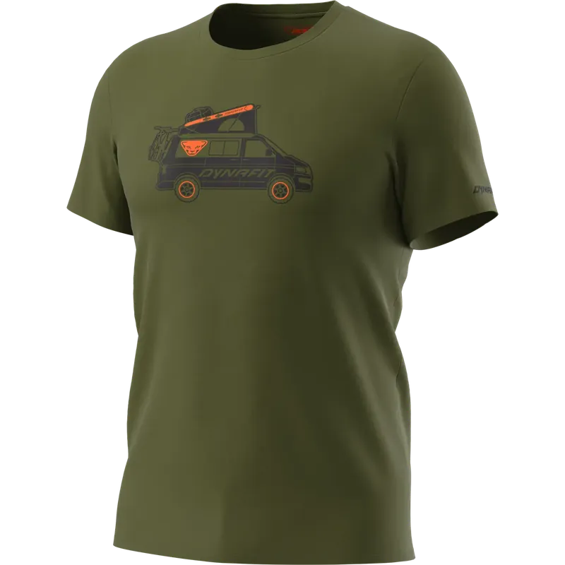 Dynafit Graphic Cotton T-shirt Men XL zelená Expresní Doručení