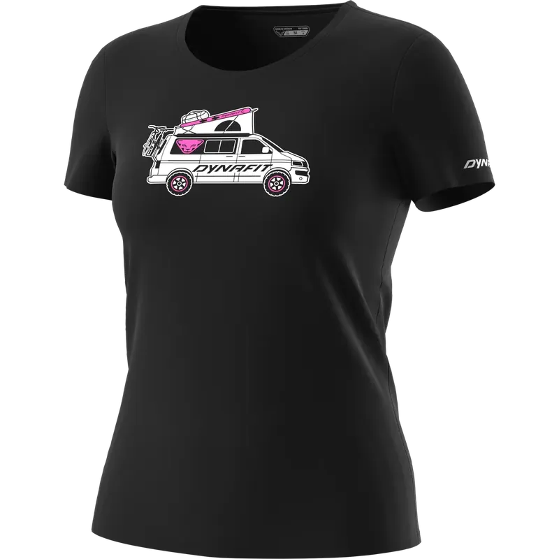 Rychlé Dodání Dynafit Graphic Cotton T-shirt Women 40 černá