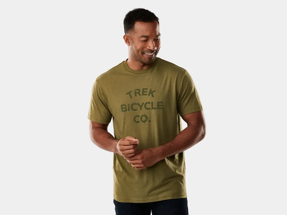Ověřený Trek Bicycle Tonal Unisex T-Shirt S zelená