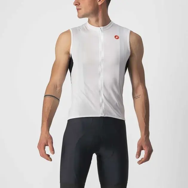 Castelli Entrata V Sleeveless XXL bílá/černá Bezpečná Platba
