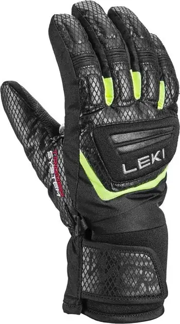 Leki WCR Team 3D Junior 7 černá/žlutá Originální