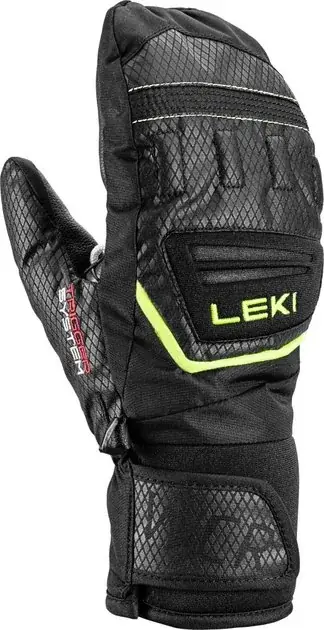 Akční Cena Leki WCR Team 3D Junior Mitt 4,0 černá/žlutá