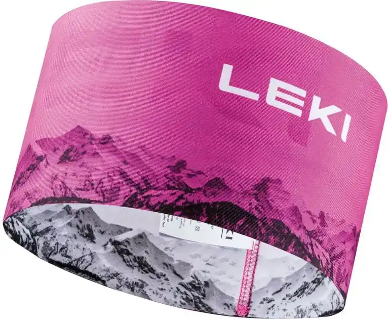 Leki XC Headband UNI růžová/bílá Poslední Šance