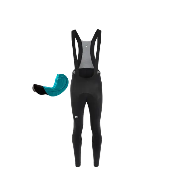 Kalas PASSION Z3 Bib tights RAINEX + pad M 2 černá Must-Have