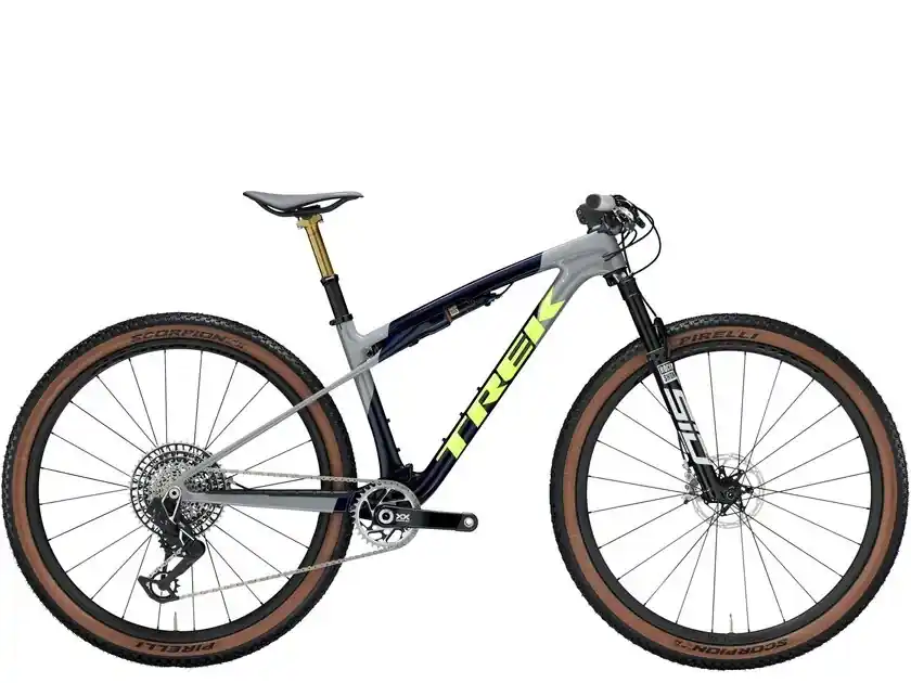 Trek Supercaliber SLR 9.9 XX AXS Gen 2 L modrá/šedá Originální