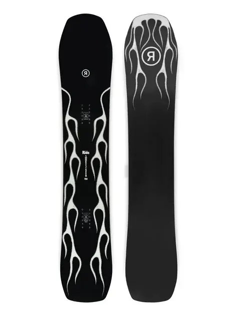 RIDE Smokescreen snowboard 153 černá/bílá Finální Výprodej