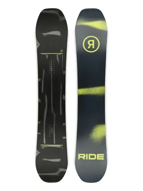 Výhodná Nabídka RIDE Manic snowboard 163 černá/zelená
